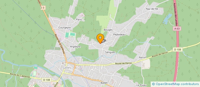 localisation de l'entreprise MADAME TIFFANY SILE  SALLES