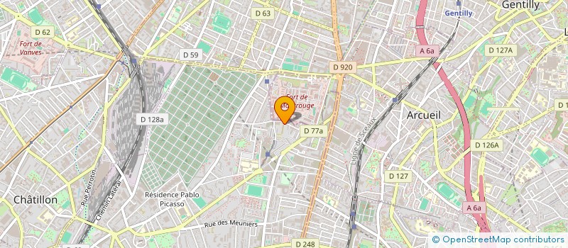 localisation de l'entreprise MADAME TIFFANY SIRICHANH-PHOMSOUVANH à BAGNEUX