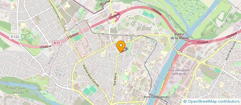 localisation de l'entreprise MADAME TIFFANY TAHBOUCHE DESPIERRES à ANGERS