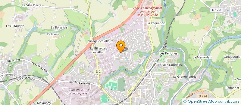 localisation de l'entreprise MADAME TIFFANY TARTAGLIA  TADEN