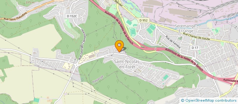 localisation de l'entreprise MADAME TIFFANY TISSERAND  HAYANGE