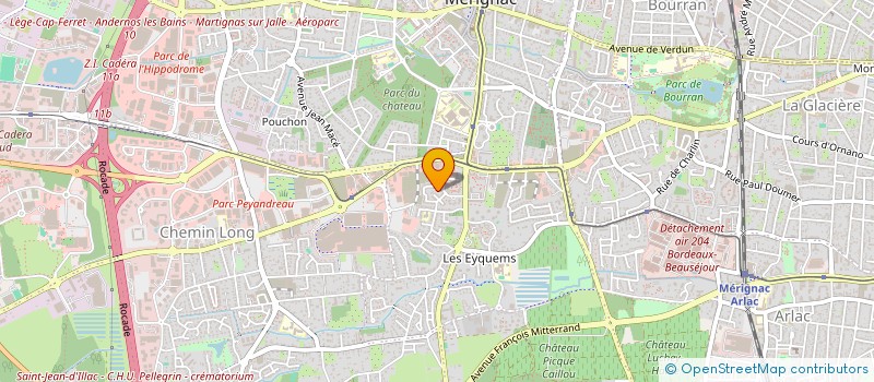 localisation de l'entreprise MADAME TIFFANY TUCHAA  MERIGNAC