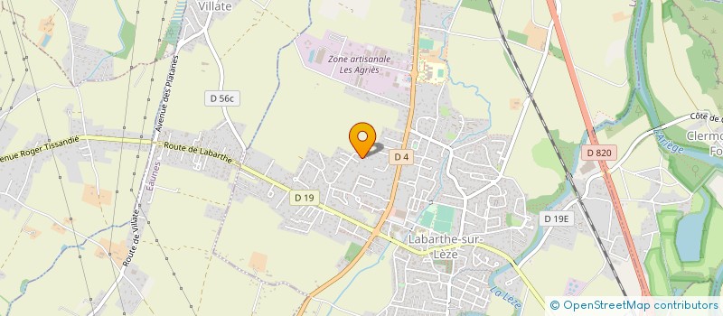 localisation de l'entreprise MADAME TIFFANY VANHEULE à LABARTHE-SUR-LEZE