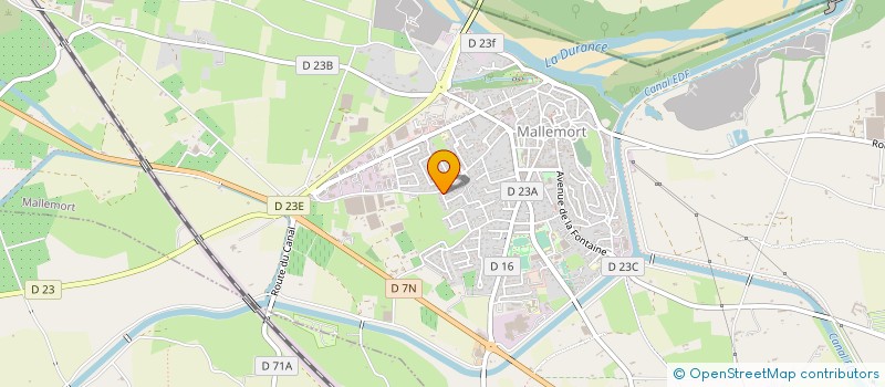 localisation de l'entreprise MADAME TIFFANY VASSAL  MALLEMORT