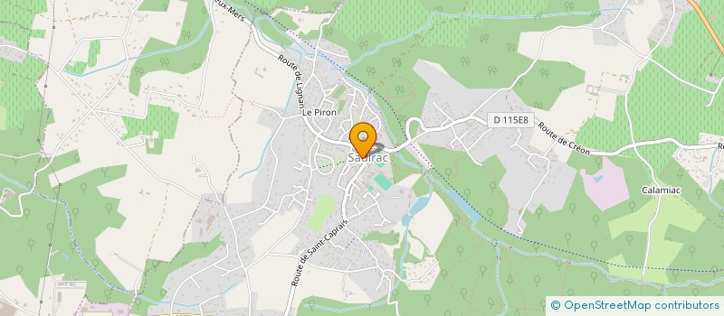 localisation de l'entreprise MADAME TIFFANY VIGNY DIT VIGNIER  SADIRAC