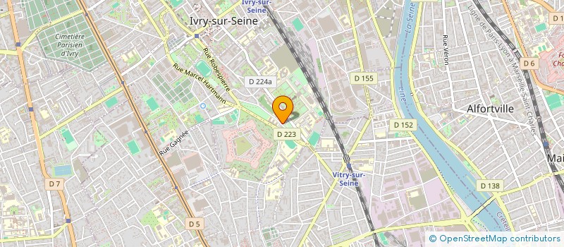 localisation de l'entreprise MADAME TIGIDE KONATE  IVRY-SUR-SEINE