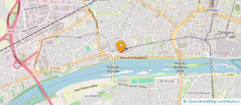 localisation de l'entreprise MADAME TIGUIDANKE DARME à ORLEANS