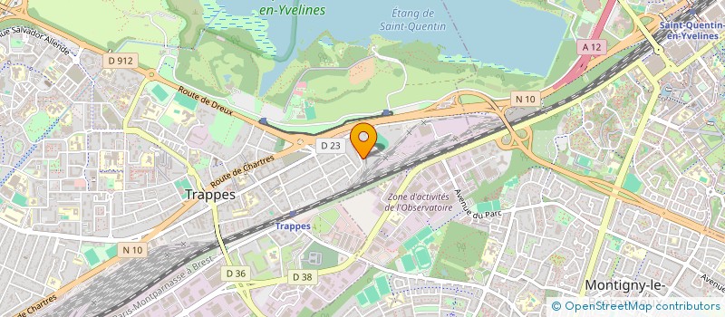 localisation de l'entreprise MADAME TIGUIDE SOUMARE  TRAPPES