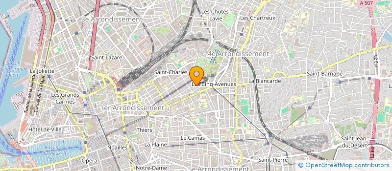 localisation de l'entreprise MADAME TIHTINA TESFAYE à MARSEILLE