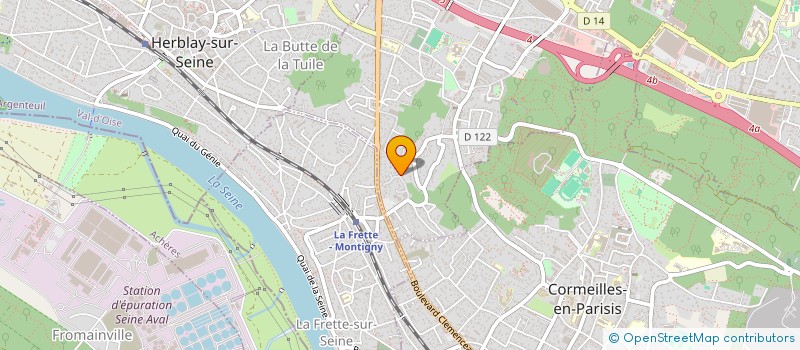 localisation de l'entreprise MADAME TIJANA TIMIC à MONTIGNY-LES-CORMEILLES