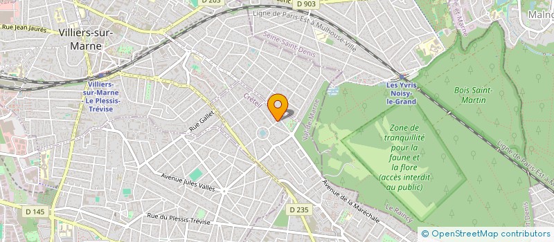 localisation de l'entreprise MADAME TILAT MAHIUDIN à LE PLESSIS-TREVISE