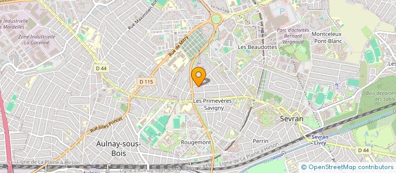 localisation de l'entreprise MADAME TILLEGAME PATTABIRAMANE à SEVRAN