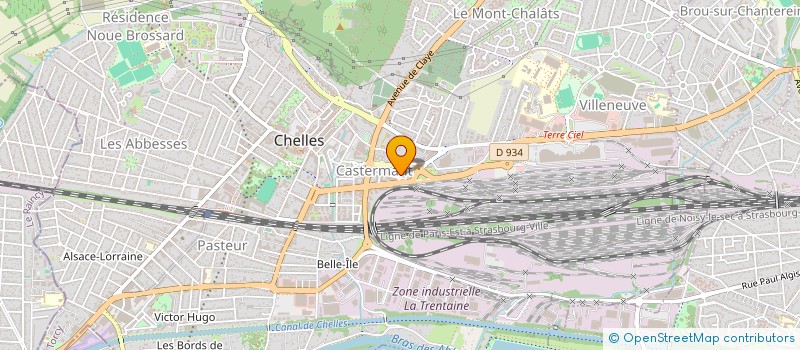 localisation de l'entreprise MADAME TIMEA MOISSET  CHELLES