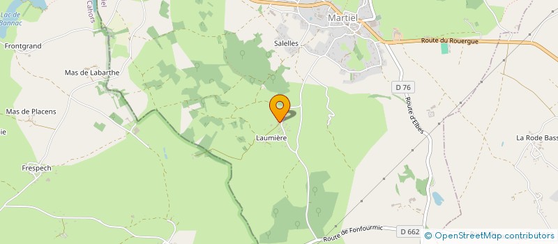 localisation de l'entreprise MADAME TIMOTHEE CADARS  MARTIEL