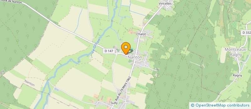 localisation de l'entreprise MADAME TIMOTHEE CHANUT  NANTON