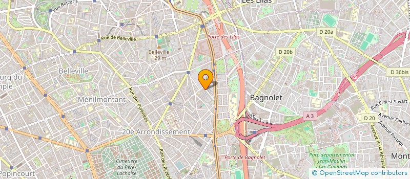 localisation de l'entreprise MADAME TINA AAS  PARIS