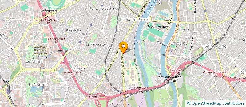 localisation de l'entreprise MADAME TINA ANZINGER à TOULOUSE