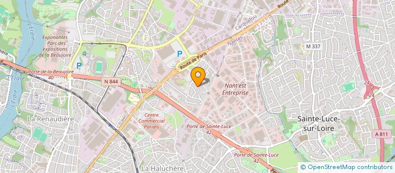 localisation de l'entreprise MADAME TINA BUTZ - ECKSTEIN à NANTES