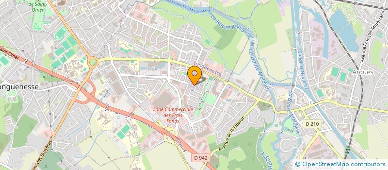 localisation de l'entreprise MADAME TINA CAULIEZ  ARQUES