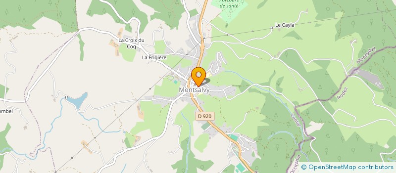 localisation de l'entreprise MADAME TINA CHESSON à MONTSALVY