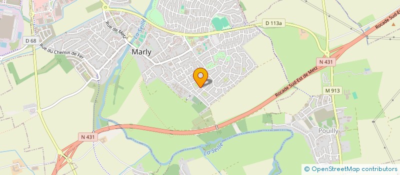 localisation de l'entreprise MADAME TINA FARETRA  MARLY