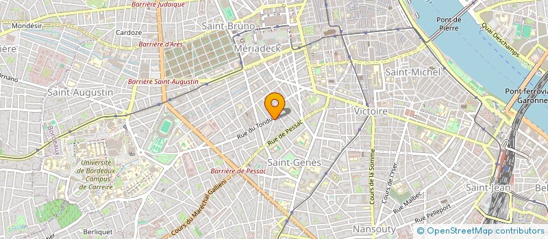 localisation de l'entreprise MADAME TINA FERNANDEZ  BORDEAUX