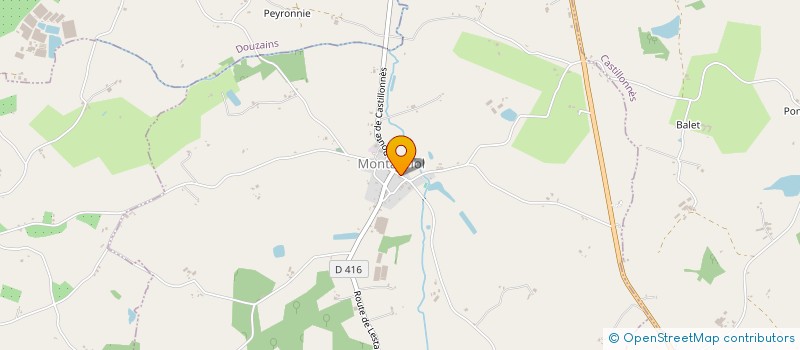 localisation de l'entreprise MADAME TINA MARSHALL  MONTAURIOL