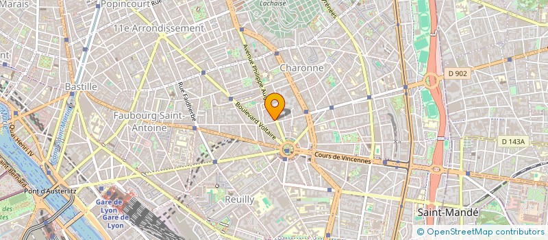 localisation de l'entreprise MADAME TINA MOTAYE  PARIS