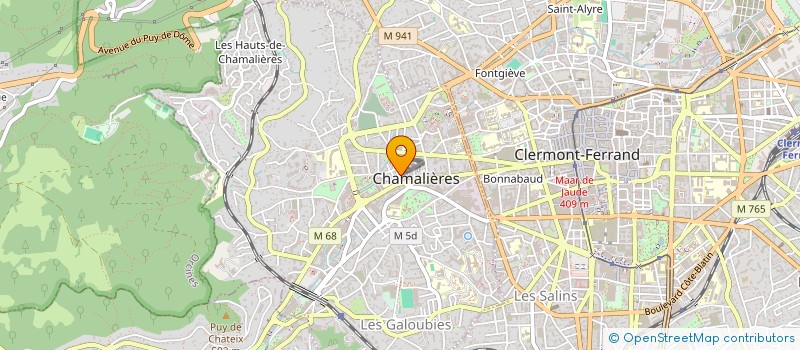 localisation de l'entreprise MADAME TINA NAVARON à CHAMALIERES