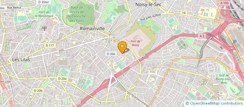 localisation de l'entreprise MADAME TINA NIZARD  ROMAINVILLE