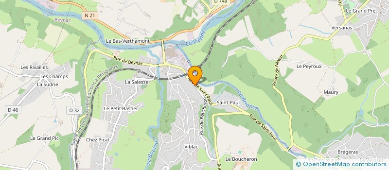 localisation de l'entreprise MADAME TINA NTOW ACHEAMPONG  BOSMIE-L'AIGUILLE