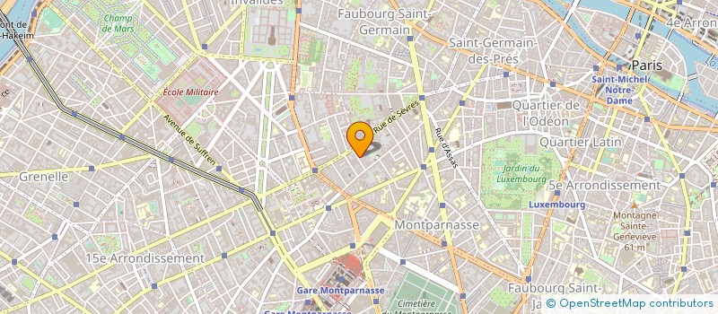 localisation de l'entreprise MADAME TINA OSTBY  PARIS