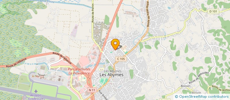 localisation de l'entreprise MADAME TINA PACTOR à LES ABYMES