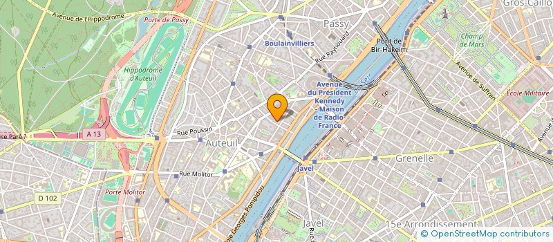 localisation de l'entreprise MADAME TINA PELAGIE BAH  PARIS