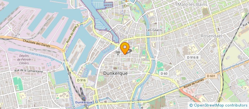 localisation de l'entreprise MADAME TINA POLLAERT à DUNKERQUE