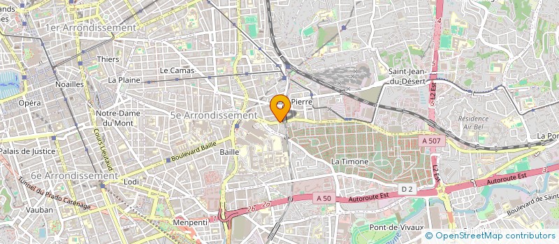 localisation de l'entreprise MADAME TINA SANSEMAT à MARSEILLE