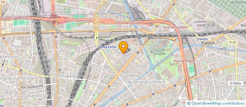 localisation de l'entreprise MADAME TINA TEYSSEDRE  PARIS