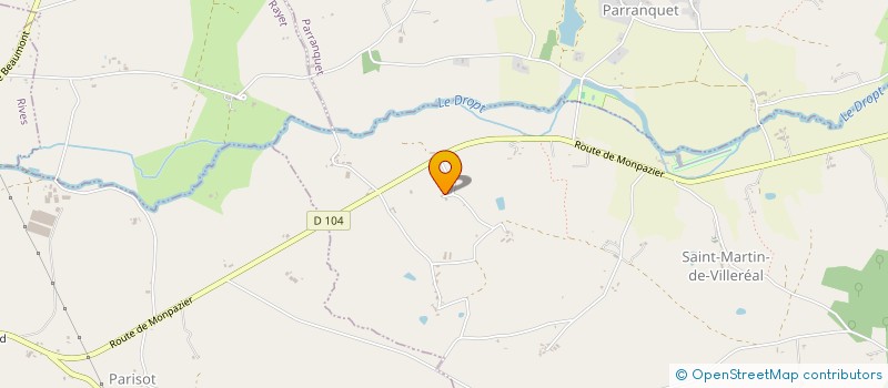 localisation de l'entreprise MADAME TINA VAUGHAN  SAINT-MARTIN-DE-VILLEREAL