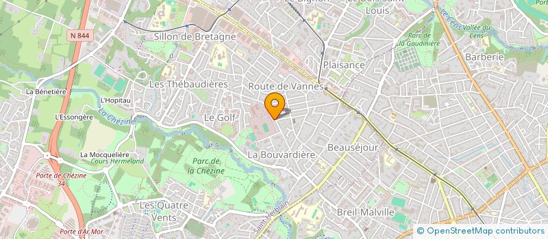 localisation de l'entreprise MADAME TINDY BA  SAINT-HERBLAIN