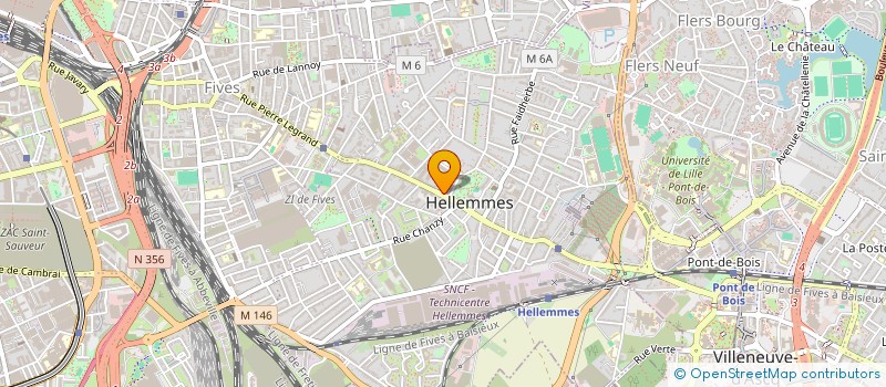 localisation de l'entreprise MADAME TINE VAN ALBADA à LILLE