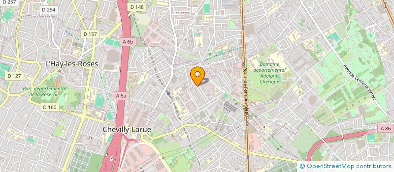 localisation de l'entreprise MADAME TING-HSUAN SU  CHEVILLY-LARUE