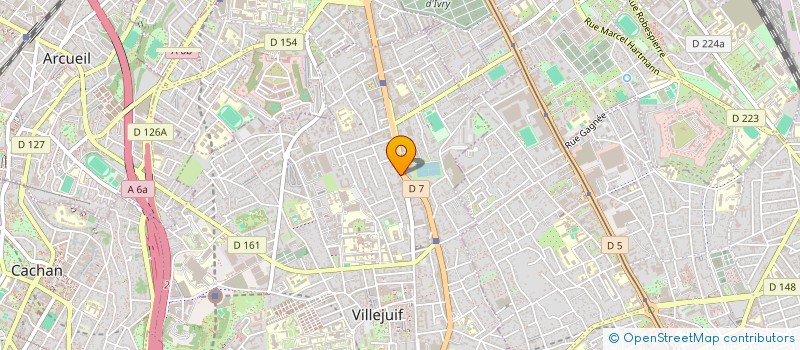 localisation de l'entreprise MADAME TING-HSUAN TSENG  VILLEJUIF