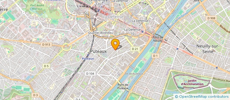 localisation de l'entreprise MADAME TING XIANG  PUTEAUX