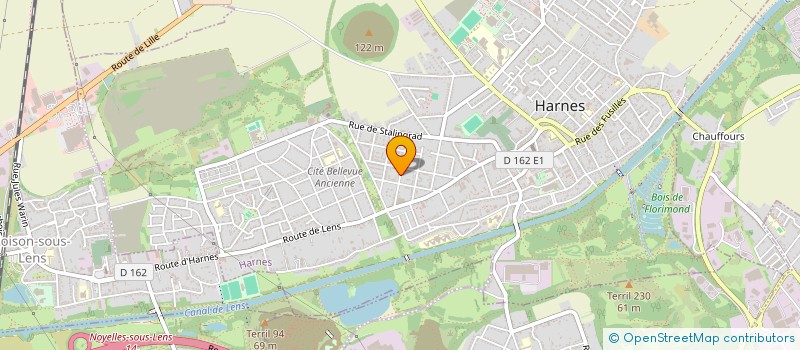 localisation de l'entreprise MADAME TINGTING BAI  HARNES