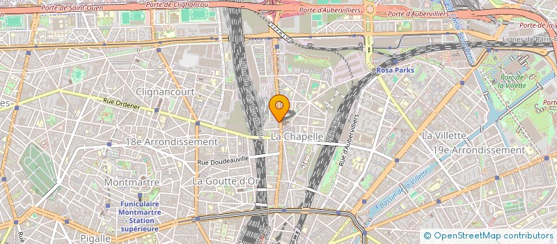 localisation de l'entreprise MADAME TINHINANE BELHITECHE  PARIS