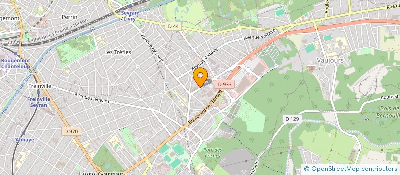 localisation de l'entreprise MADAME TINHINANE BOUCETTA à LIVRY-GARGAN