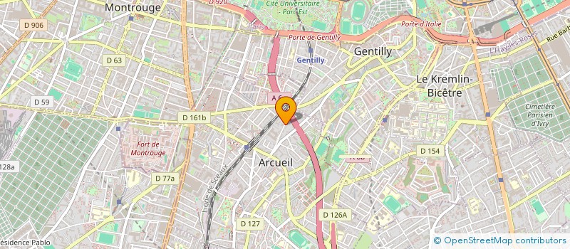 localisation de l'entreprise MADAME TINHINANE BOUKHTOUCHE à ARCUEIL