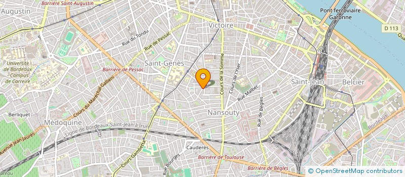 localisation de l'entreprise MADAME TINKA MLADENOVA à BORDEAUX