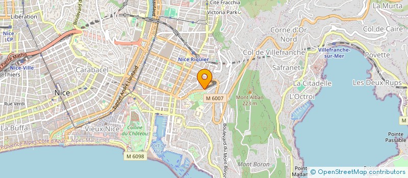 localisation de l'entreprise MADAME TINKA STOSIC à NICE