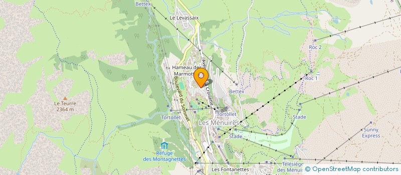 localisation de l'entreprise MADAME TINNE DE CEUSTER  LES BELLEVILLE